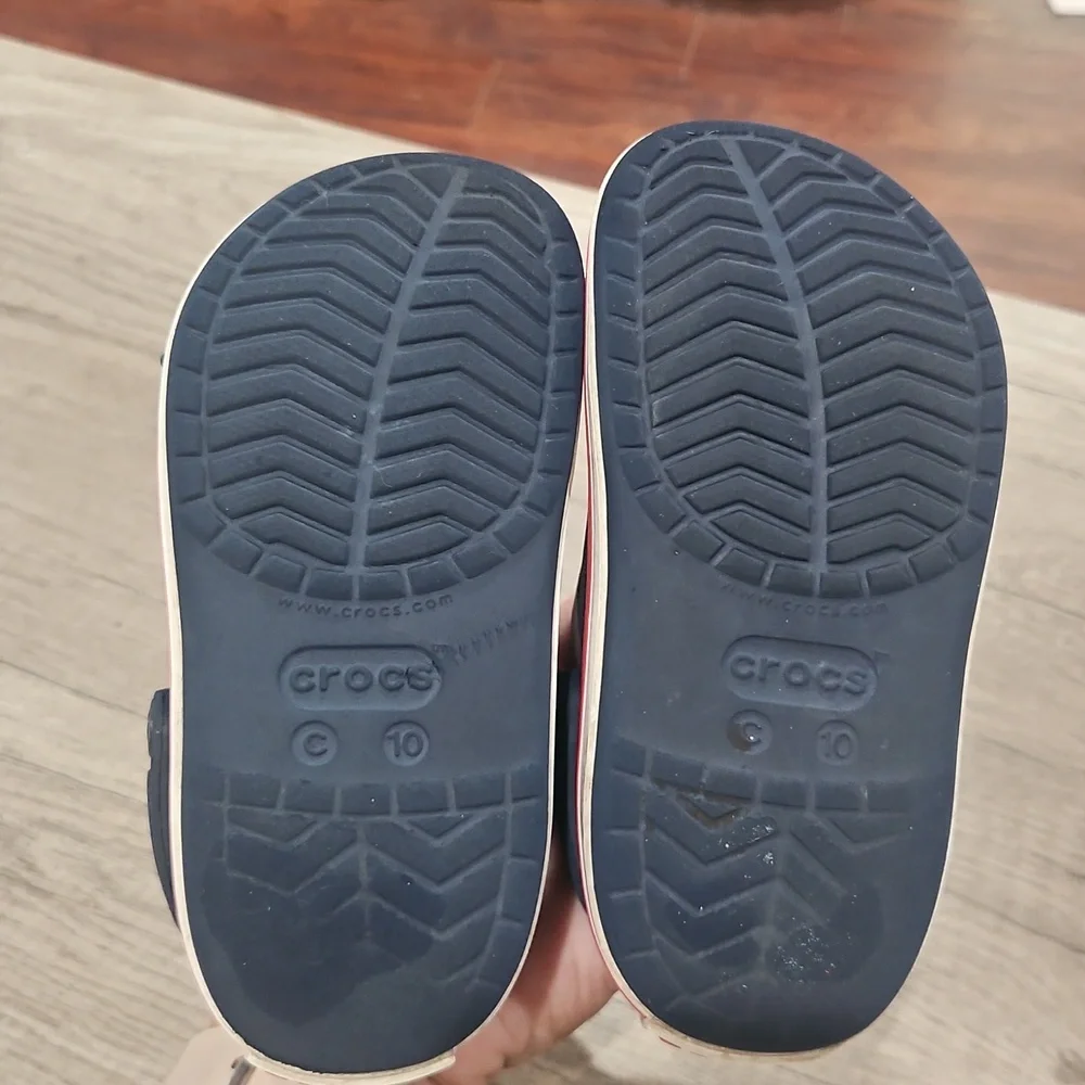 Kids Navy Clogs with Fun Space Charms